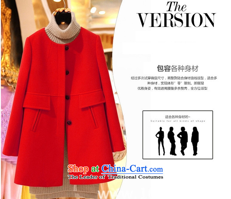 De-yuan by 2015 autumn and winter new liberal gross large? women to increase expertise in sister long jacket, female D189 YELLOW XXXL picture, prices, brand platters! The elections are supplied in the national character of distribution, so action, buy now enjoy more preferential! As soon as possible.