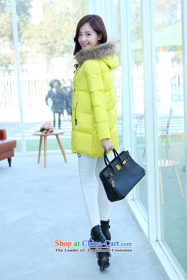 Mantile Eun new larger female winter coat in thick long robe thick MM video with cap with thin cotton coat jacket for yellow MDR2586 XXXL150-160 around 922.747 picture, prices, brand platters! The elections are supplied in the national character of distribution, so action, buy now enjoy more preferential! As soon as possible.