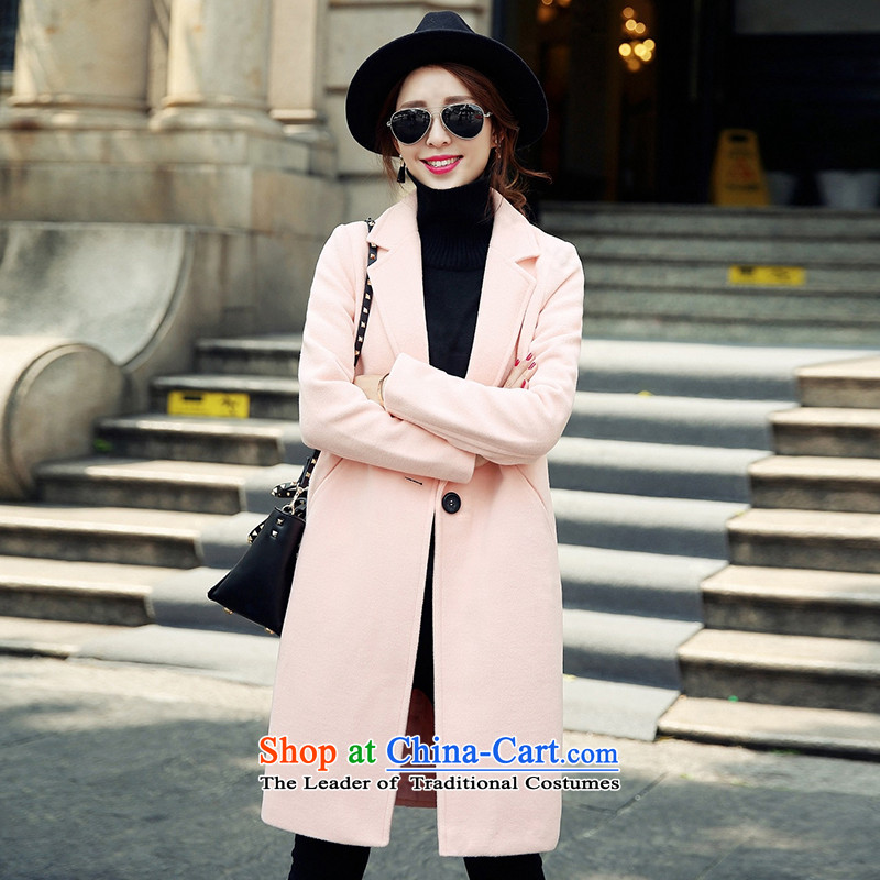 In the autumn and winter Yue new stylish gross in long wind? jacket SA and Color M Yue and shopping on the Internet has been pressed.