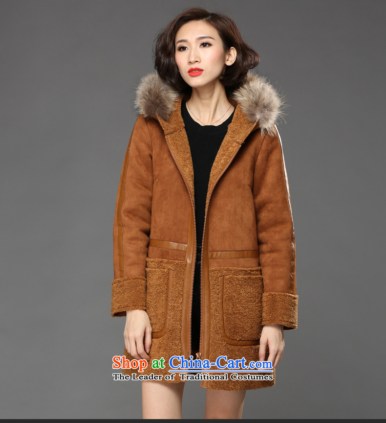 The Eternal Soo-To increase the number of female jackets 2015 MM thick sister winter clothing new products often child for the leather-gross video thin Korean jacket coat 200 catties 3XL color pictures and, prices, brand platters! The elections are supplied in the national character of distribution, so action, buy now enjoy more preferential! As soon as possible.