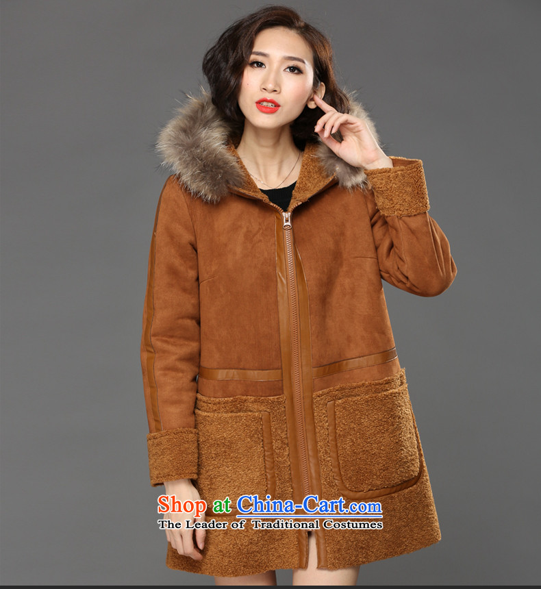 The Eternal Soo-To increase the number of female jackets 2015 MM thick sister winter clothing new products often child for the leather-gross video thin Korean jacket coat 200 catties 3XL color pictures and, prices, brand platters! The elections are supplied in the national character of distribution, so action, buy now enjoy more preferential! As soon as possible.