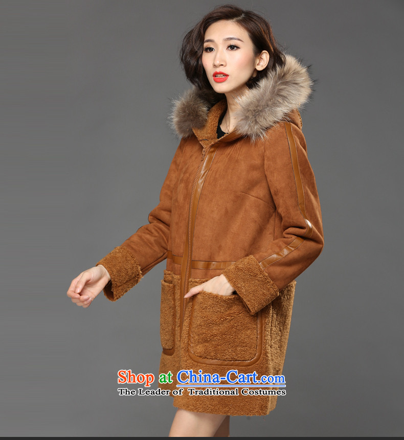 The Eternal Soo-To increase the number of female jackets 2015 MM thick sister winter clothing new products often child for the leather-gross video thin Korean jacket coat 200 catties 3XL color pictures and, prices, brand platters! The elections are supplied in the national character of distribution, so action, buy now enjoy more preferential! As soon as possible.