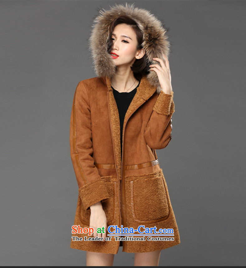 The Eternal Soo-To increase the number of female jackets 2015 MM thick sister winter clothing new products often child for the leather-gross video thin Korean jacket coat 200 catties 3XL color pictures and, prices, brand platters! The elections are supplied in the national character of distribution, so action, buy now enjoy more preferential! As soon as possible.