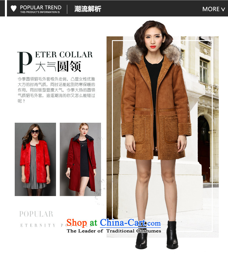 The Eternal Soo-To increase the number of female jackets 2015 MM thick sister winter clothing new products often child for the leather-gross video thin Korean jacket coat 200 catties 3XL color pictures and, prices, brand platters! The elections are supplied in the national character of distribution, so action, buy now enjoy more preferential! As soon as possible.