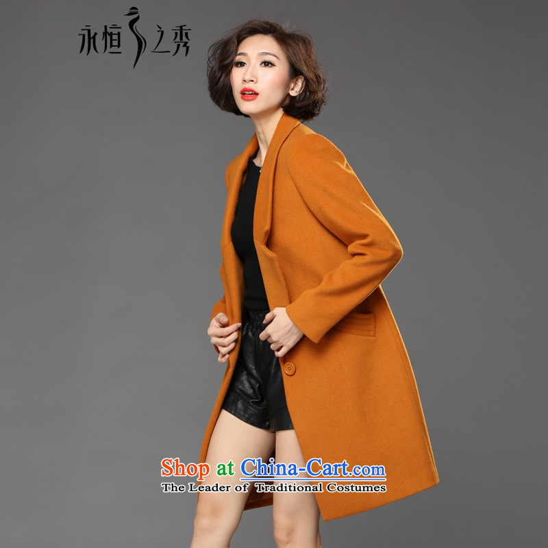 The Eternal Yuexiu code female jacket coat thick mm gross? sister 2015 winter clothing new product version Korea to increase stylish temperament 200 Jin Mao jacket and color 2XL,? The Eternal Soo , , , shopping on the Internet