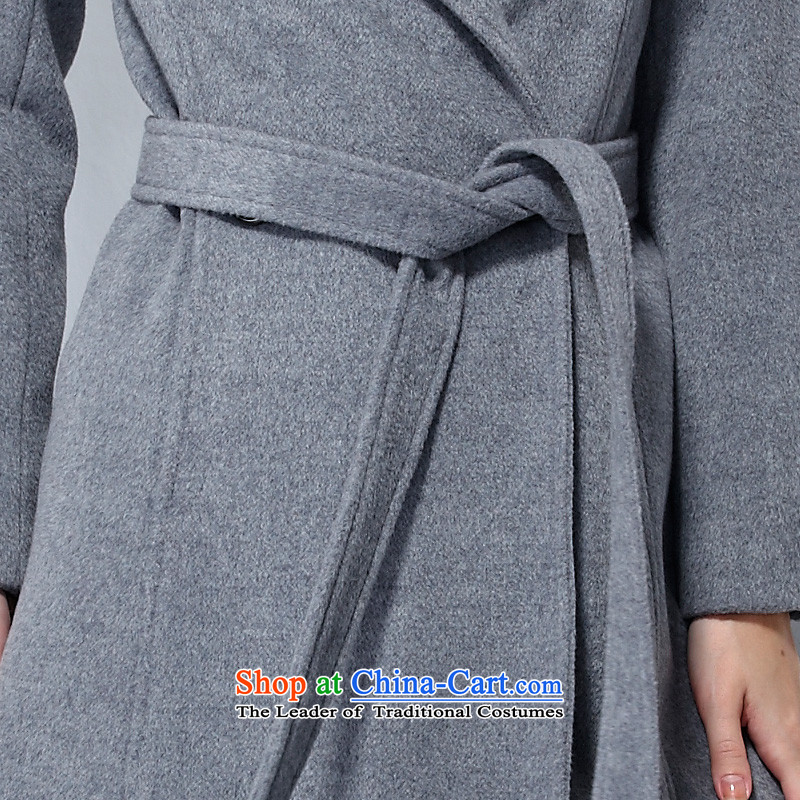 Youth Yi So wool a wool coat girl in long winter 2015 new ultra high-end of the women's gross female blue jacket? , L, youthful Yi (qingchunyiran) , , , shopping on the Internet