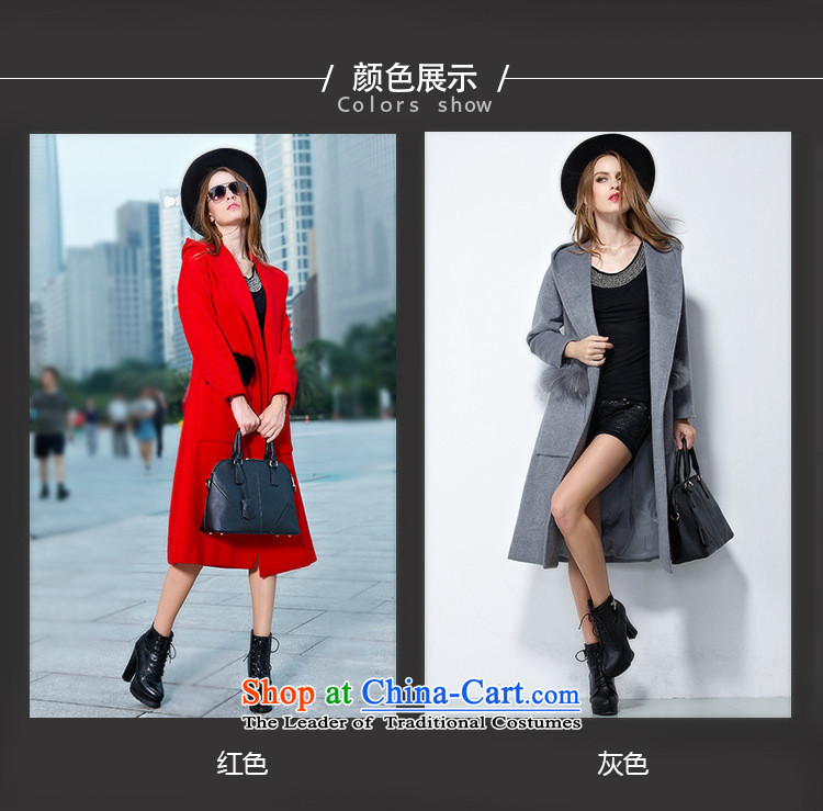 Youth Yi So 2015 winter new European and American Women's larger gross girls jacket? long graphics thin cap Sau San a wool coat Gray L picture, prices, brand platters! The elections are supplied in the national character of distribution, so action, buy now enjoy more preferential! As soon as possible.