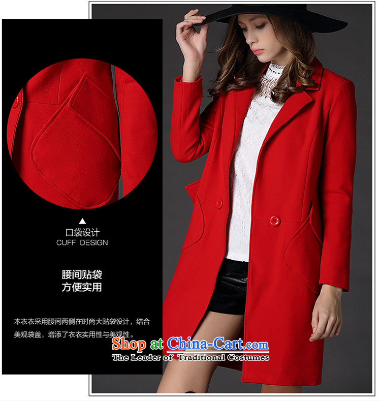 Overgrown Tomb economy's code women honey jackets autumn and winter thick MM loose video in thin long overcoat 5 226 big red code 5XL around 922.747 200 pictures, prices, brand platters! The elections are supplied in the national character of distribution, so action, buy now enjoy more preferential! As soon as possible.