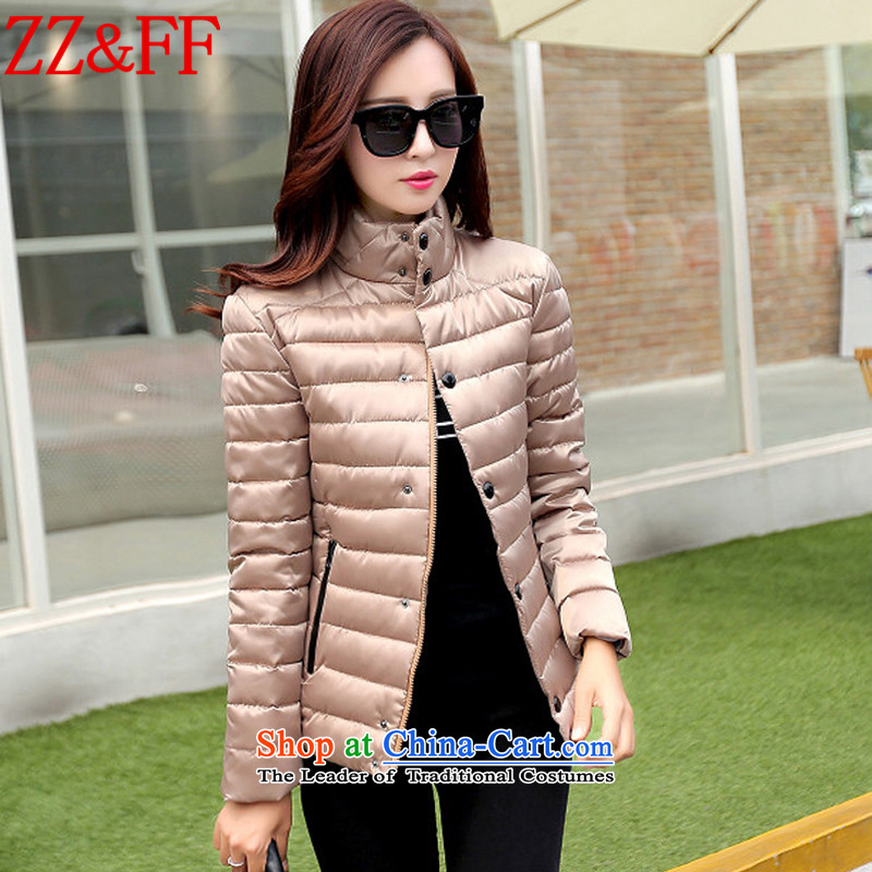 Winter 2015 Zz_ff the new thin and light, couples feather cotton coat female short of Sau San COAT?1888?-?M for 85-95 catties_