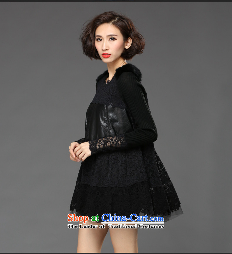 The Eternal-soo to xl women forming the lace shirt T-shirt thick mm sister 2015 Fall/Winter Collections of new products, Hin thin, thick Korean version of a black long-sleeved T-shirt shirt 3XL picture, prices, brand platters! The elections are supplied in the national character of distribution, so action, buy now enjoy more preferential! As soon as possible.