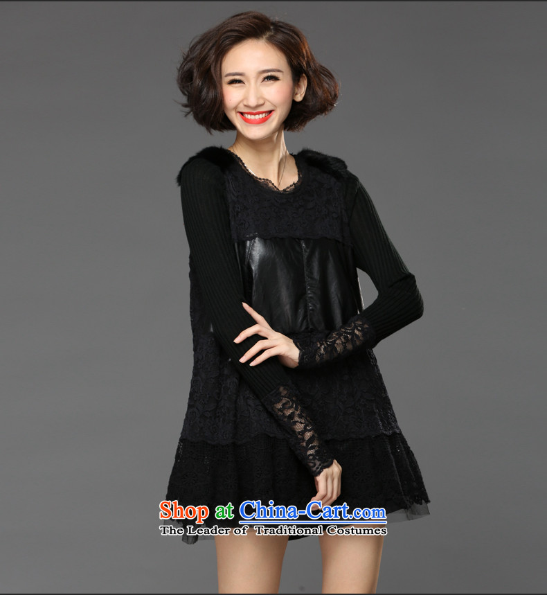 The Eternal-soo to xl women forming the lace shirt T-shirt thick mm sister 2015 Fall/Winter Collections of new products, Hin thin, thick Korean version of a black long-sleeved T-shirt shirt 3XL picture, prices, brand platters! The elections are supplied in the national character of distribution, so action, buy now enjoy more preferential! As soon as possible.