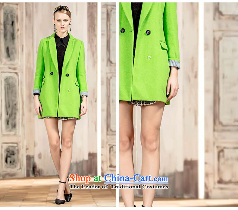 Seashell  2015 New Pure Color forever sub gross for double-A Version field type, the long hair? Sprouts New Green Jacket coat L picture, prices, brand platters! The elections are supplied in the national character of distribution, so action, buy now enjoy more preferential! As soon as possible.