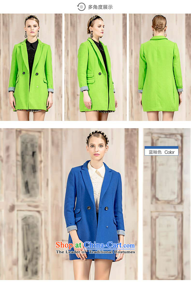 Seashell  2015 New Pure Color forever sub gross for double-A Version field type, the long hair? Sprouts New Green Jacket coat L picture, prices, brand platters! The elections are supplied in the national character of distribution, so action, buy now enjoy more preferential! As soon as possible.