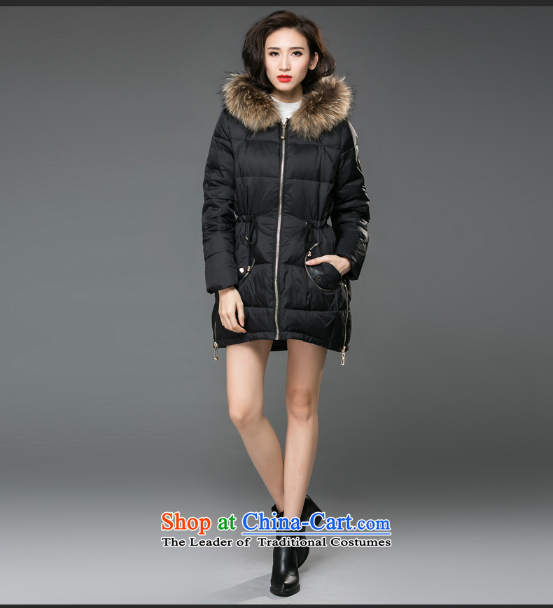 The Eternal Soo-To increase the number of female jackets cotton coat thick winter 2015 sister thick, Hin thin new fat mm thick cotton plus for gross jacket coat black (Ms. pre-sale 10 day shipping 3XL) Picture, prices, brand platters! The elections are supplied in the national character of distribution, so action, buy now enjoy more preferential! As soon as possible.