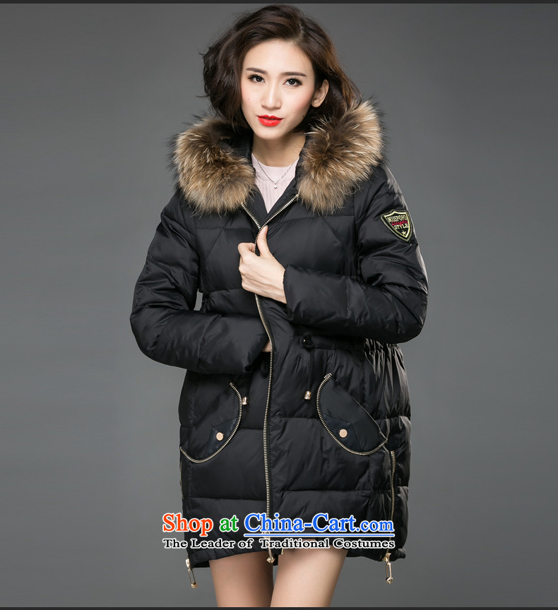 The Eternal Soo-To increase the number of female jackets cotton coat thick winter 2015 sister thick, Hin thin new fat mm thick cotton plus for gross jacket coat black (Ms. pre-sale 10 day shipping 3XL) Picture, prices, brand platters! The elections are supplied in the national character of distribution, so action, buy now enjoy more preferential! As soon as possible.