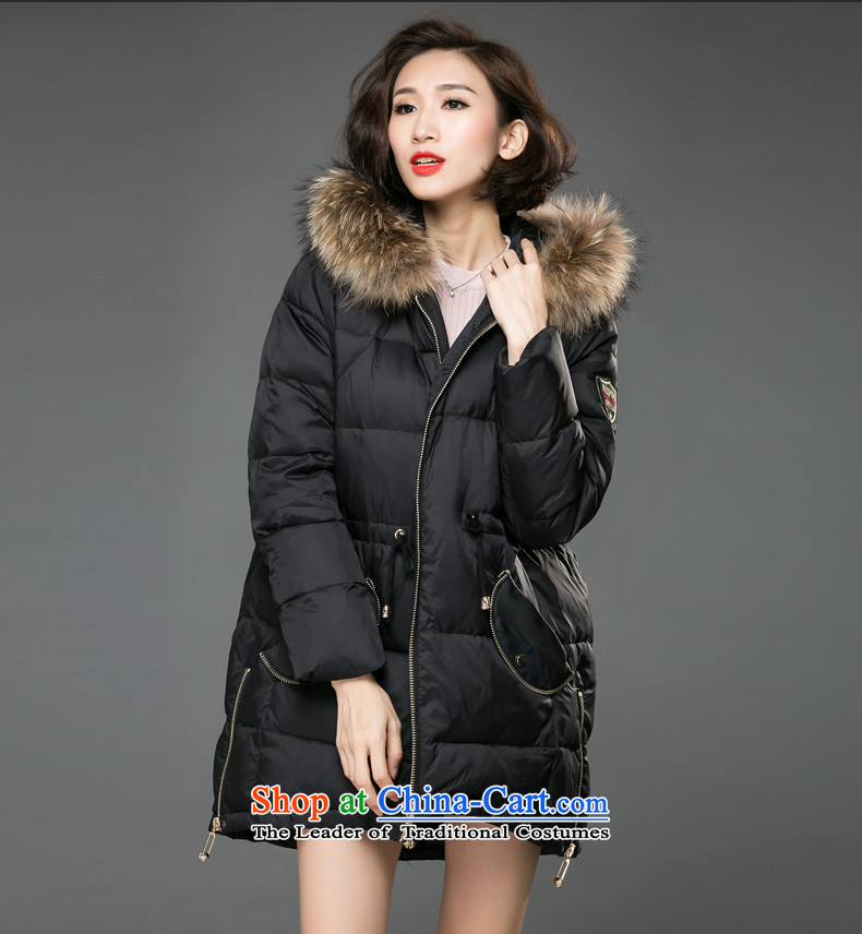 The Eternal Soo-To increase the number of female jackets cotton coat thick winter 2015 sister thick, Hin thin new fat mm thick cotton plus for gross jacket coat black (Ms. pre-sale 10 day shipping 3XL) Picture, prices, brand platters! The elections are supplied in the national character of distribution, so action, buy now enjoy more preferential! As soon as possible.