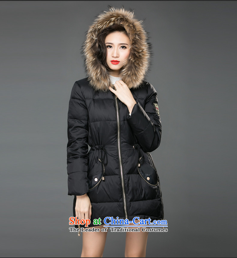 The Eternal Soo-To increase the number of female jackets cotton coat thick winter 2015 sister thick, Hin thin new fat mm thick cotton plus for gross jacket coat black (Ms. pre-sale 10 day shipping 3XL) Picture, prices, brand platters! The elections are supplied in the national character of distribution, so action, buy now enjoy more preferential! As soon as possible.