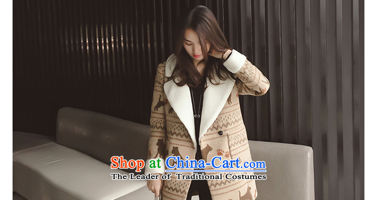 Athena Chu Poetry, 2015 autumn and winter new gross girls jacket? Long Korean version of a wool coat women lapel video thin long-sleeved blouses and color L Photo 6031, prices, brand platters! The elections are supplied in the national character of distribution, so action, buy now enjoy more preferential! As soon as possible.