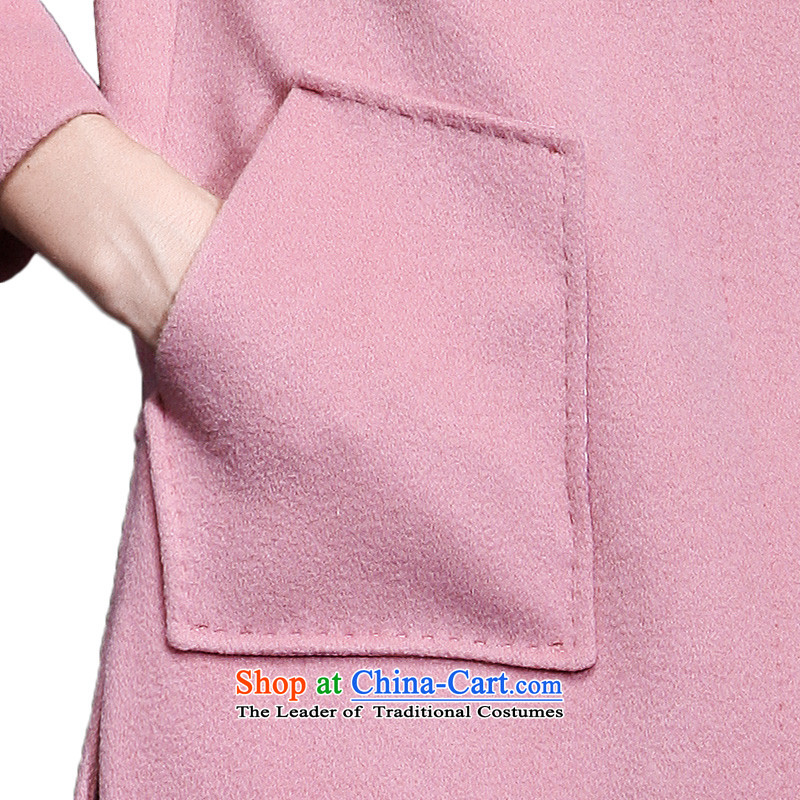 Yuen-core women 2015 winter clothing new Fox for video in gross thin long coats gross Is What charisma jacket pink M2 , , , Yuen Shopping on the Internet