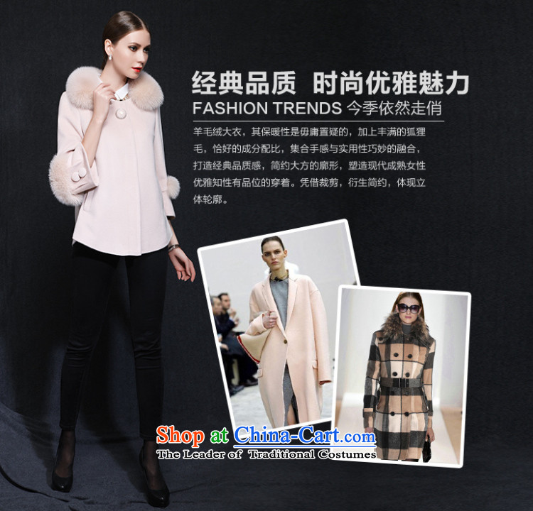 Yuen-core women 2015 winter clothing new stylish Fox for video temperament thin hair 9 short-sleeved) commuter gross? female pink jacket L picture, prices, brand platters! The elections are supplied in the national character of distribution, so action, buy now enjoy more preferential! As soon as possible.