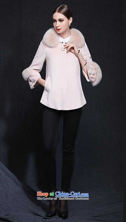 Yuen-core women 2015 winter clothing new stylish Fox for video temperament thin hair 9 short-sleeved) commuter gross? female pink jacket L picture, prices, brand platters! The elections are supplied in the national character of distribution, so action, buy now enjoy more preferential! As soon as possible.