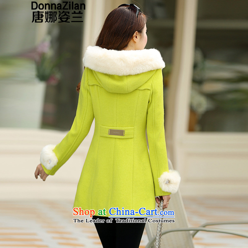 Gigi Lai Ho thickened Donna Gross Gross for women 2015 winter coats? boxed version of the New Korea in Sau San long double-a wool coat small incense wind gross grass green coats XXL,? Donna Gigi Lai (donnazilan) , , , shopping on the Internet