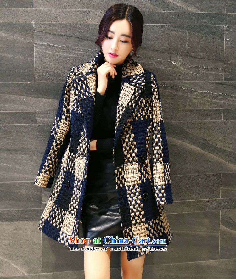 Letter alite 2015 autumn and winter the new Europe and the large segments of the Korean version of gross? jacket in Sau San video thin long hair color picture female coat? M picture, prices, brand platters! The elections are supplied in the national character of distribution, so action, buy now enjoy more preferential! As soon as possible.