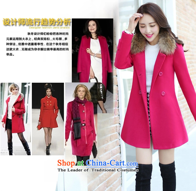 Recalling that the 2015 Winter North drift-new Korean version of Sau San? In gross jacket long double-for long-sleeved a gross coats female L0116 TURMERIC XL Photo, prices, brand platters! The elections are supplied in the national character of distribution, so action, buy now enjoy more preferential! As soon as possible.