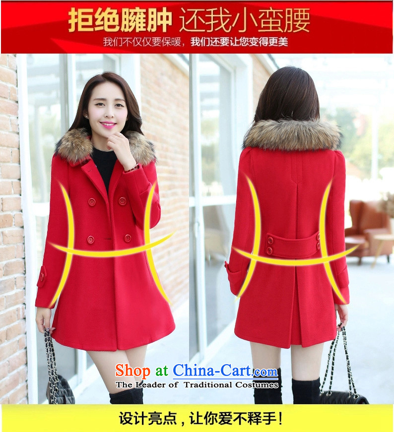 Recalling that the 2015 Winter North drift-new Korean version of Sau San? In gross jacket long double-for long-sleeved a gross coats female L0116 TURMERIC XL Photo, prices, brand platters! The elections are supplied in the national character of distribution, so action, buy now enjoy more preferential! As soon as possible.