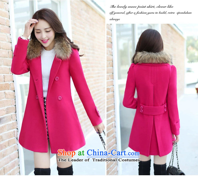 Recalling that the 2015 Winter North drift-new Korean version of Sau San? In gross jacket long double-for long-sleeved a gross coats female L0116 TURMERIC XL Photo, prices, brand platters! The elections are supplied in the national character of distribution, so action, buy now enjoy more preferential! As soon as possible.