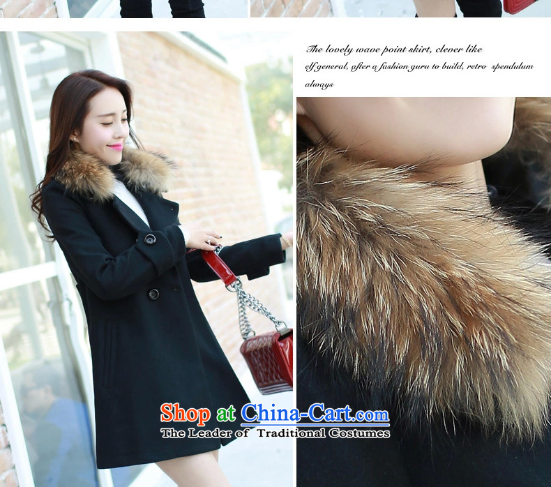 Recalling that the 2015 Winter North drift-new Korean version of Sau San? In gross jacket long double-for long-sleeved a gross coats female L0116 TURMERIC XL Photo, prices, brand platters! The elections are supplied in the national character of distribution, so action, buy now enjoy more preferential! As soon as possible.