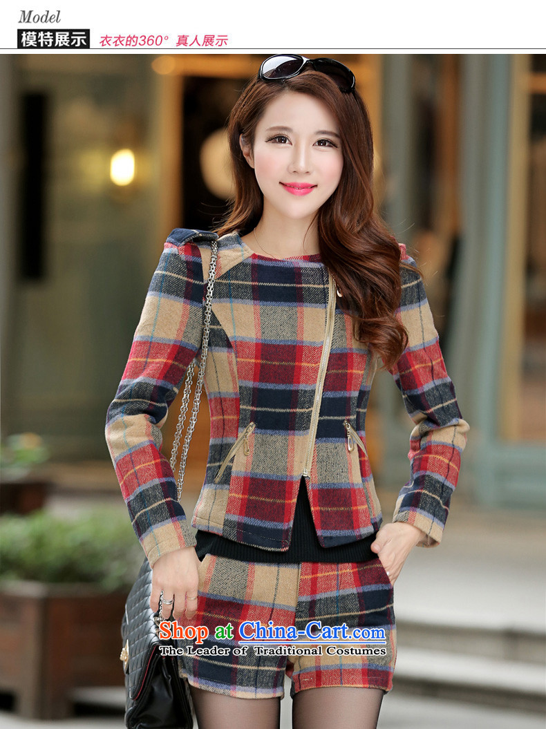  The Korean version of the short period of aimoonsa gross? jacket leisure wears the autumn and winter new a wool coat jacket female zipper gross kit green overcoat? XL Photo, prices, brand platters! The elections are supplied in the national character of distribution, so action, buy now enjoy more preferential! As soon as possible.