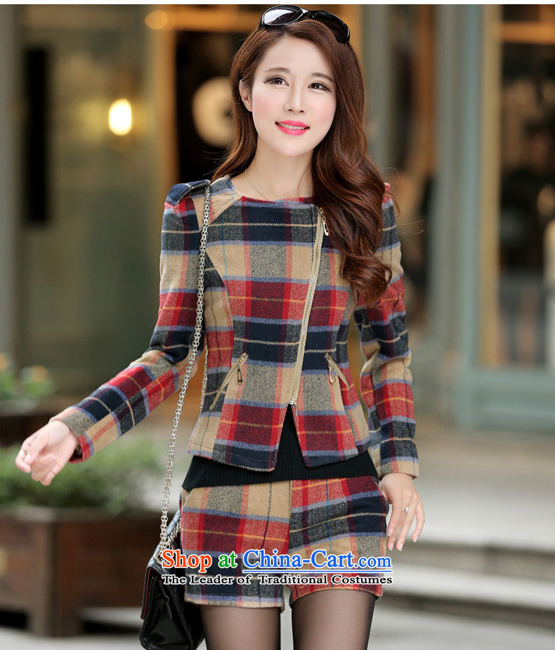  The Korean version of the short period of aimoonsa gross? jacket leisure wears the autumn and winter new a wool coat jacket female zipper gross kit green overcoat? XL Photo, prices, brand platters! The elections are supplied in the national character of distribution, so action, buy now enjoy more preferential! As soon as possible.