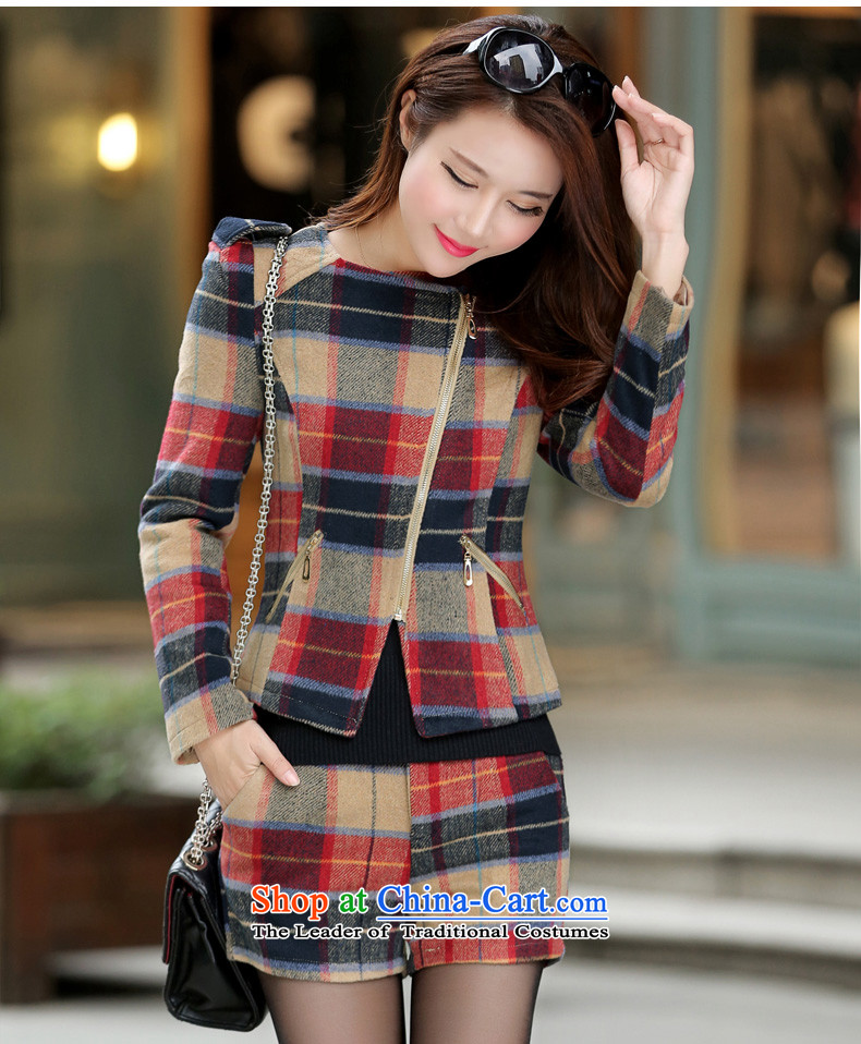 The Korean version of the short period of aimoonsa gross? jacket leisure wears the autumn and winter new a wool coat jacket female zipper gross kit green overcoat? XL Photo, prices, brand platters! The elections are supplied in the national character of distribution, so action, buy now enjoy more preferential! As soon as possible.