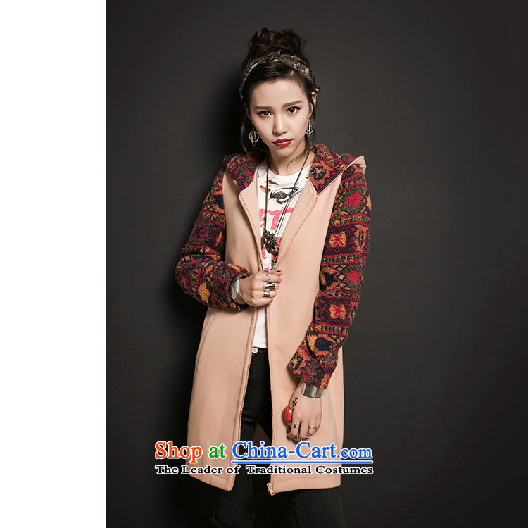 7 2015 New winter Princess Returning Pearl pieces of cloth in long cap and color coat? M picture, prices, brand platters! The elections are supplied in the national character of distribution, so action, buy now enjoy more preferential! As soon as possible.