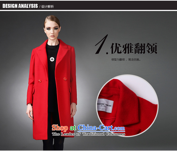 The elections of the same health maxchic stars Marguerite Hsichih 2015 winter minimalist in long suit for a deduction of wool coat? 21282 trend red S picture, prices, brand platters! The elections are supplied in the national character of distribution, so action, buy now enjoy more preferential! As soon as possible.