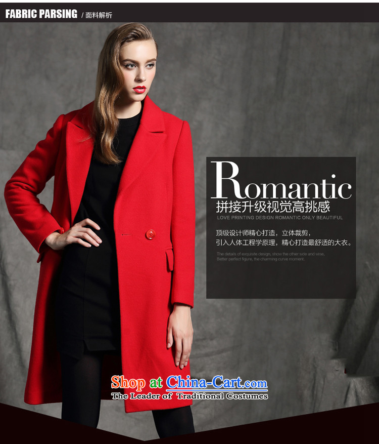 The elections of the same health maxchic stars Marguerite Hsichih 2015 winter minimalist in long suit for a deduction of wool coat? 21282 trend red S picture, prices, brand platters! The elections are supplied in the national character of distribution, so action, buy now enjoy more preferential! As soon as possible.