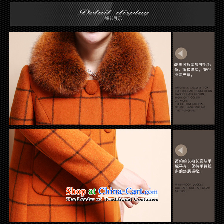 Mr Vladimir 2015 winter clothing new coats girl handing gross? Nagymaros collar jacket in gross so long a wool coat female 8332 XL pictures, price orange, brand platters! The elections are supplied in the national character of distribution, so action, buy now enjoy more preferential! As soon as possible.