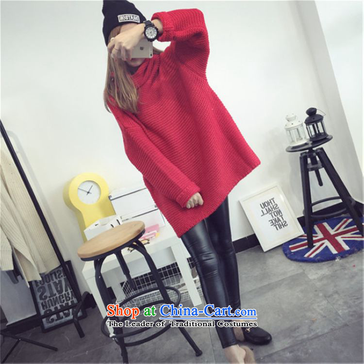 Sophie  2015 autumn and winter left of Korean version of large numbers of ladies thick mm video thin wild relaxd heap heap Neck Knitted Shirt sweater shirt head 200 catties better wearing a khaki color code picture, prices, brand platters! The elections are supplied in the national character of distribution, so action, buy now enjoy more preferential! As soon as possible.