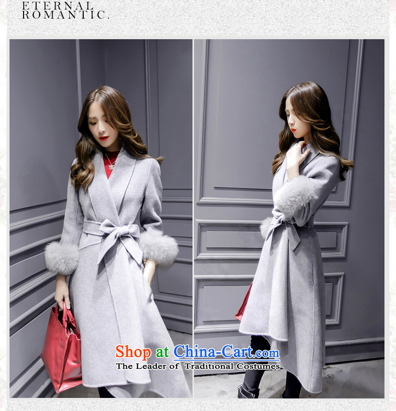 In accordance with the limited time Borman Korean Y2017 gross? coats Light Gray L picture, prices, brand platters! The elections are supplied in the national character of distribution, so action, buy now enjoy more preferential! As soon as possible.
