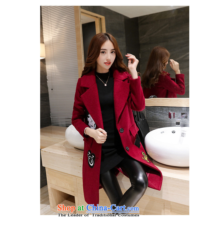 The hearts of the Evian long Stylish coat gross? coats red L picture, prices, brand platters! The elections are supplied in the national character of distribution, so action, buy now enjoy more preferential! As soon as possible.