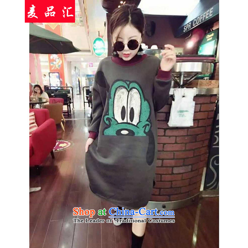 Mr Hui large 2015 No. female thick MM Fall/Winter Collections new thick sister relaxd the lint-free video thin sweater jacket, sweater, forming the basis of 395 Black 3XL, MAK products removals by sinks , , , shopping on the Internet