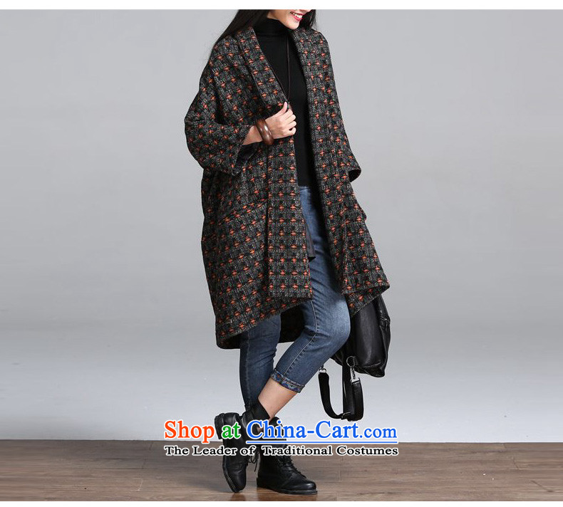  2015 Autumn and winter clothing and equipment of arts in gross? jacket long loose larger bat sleeves a wool coat shawl COAT 1132 suit L picture, prices, brand platters! The elections are supplied in the national character of distribution, so action, buy now enjoy more preferential! As soon as possible.