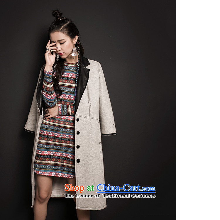 7 2015 New winter Princess Returning Pearl PU stitching 9 cuff gross? S pictures, gray coat price, brand platters! The elections are supplied in the national character of distribution, so action, buy now enjoy more preferential! As soon as possible.