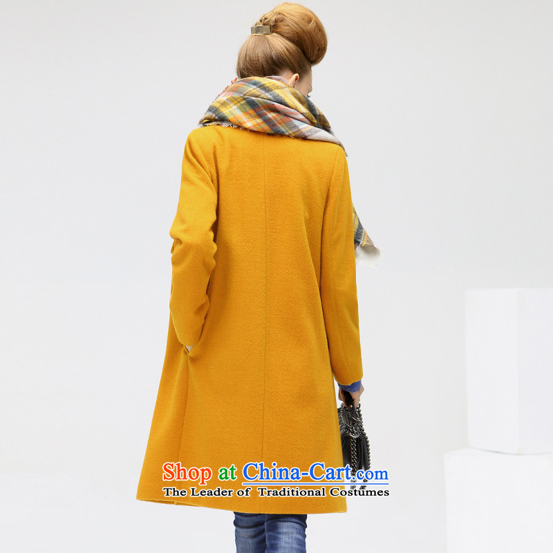 Cocobella 2015 autumn and winter in Europe and the new fan long thick coat women's gross CT312 jacket? Yiyang preserved L,COCOBELLA,,, shopping on the Internet
