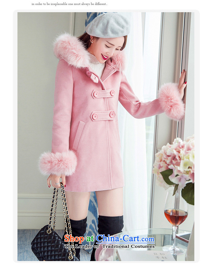 Sin has new winter 2015 stylish temperament in Sau San video thin long warm Korean Nagymaros collar single row clip hair? female        M pictures sky blue coat, prices, brand platters! The elections are supplied in the national character of distribution, so action, buy now enjoy more preferential! As soon as possible.