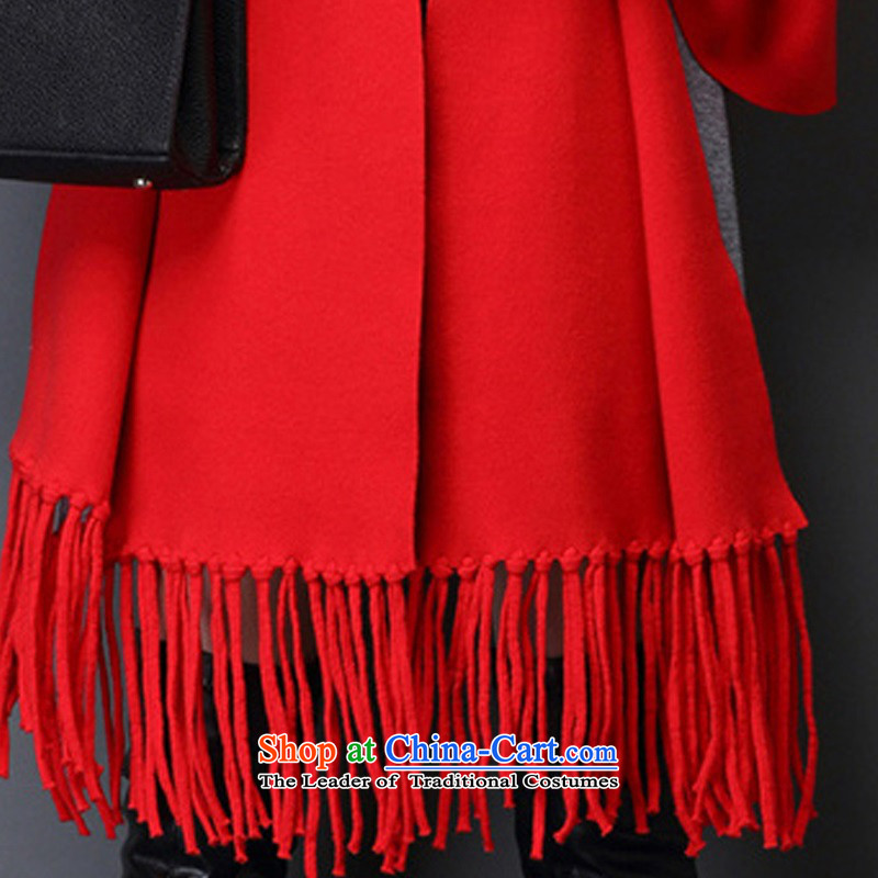 The former Yugoslavia Yi goods COAT 2015 Korean women's new stylish Korean Solid Color cloak shawl jacket A487 rocketed to pre-sale on 10 December of the shipment are code, Yugoslavia Yi goods shopping on the Internet has been pressed.