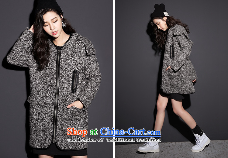 (Non-dual 12 pre-sale @ 7- Pearl 2015 winter new high quality double pocketed a female gray coat??  s pre-sale on 10 December of the @ pictures, prices, brand platters! The elections are supplied in the national character of distribution, so action, buy now enjoy more preferential! As soon as possible.