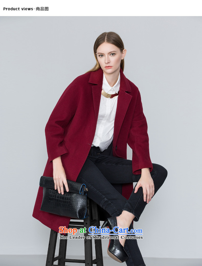 The Advisory Committee's winter 2015 INSUN new products in wine red fashion business long coats of $ 95680153? female jacket wine red 38 pictures, prices, brand platters! The elections are supplied in the national character of distribution, so action, buy now enjoy more preferential! As soon as possible.