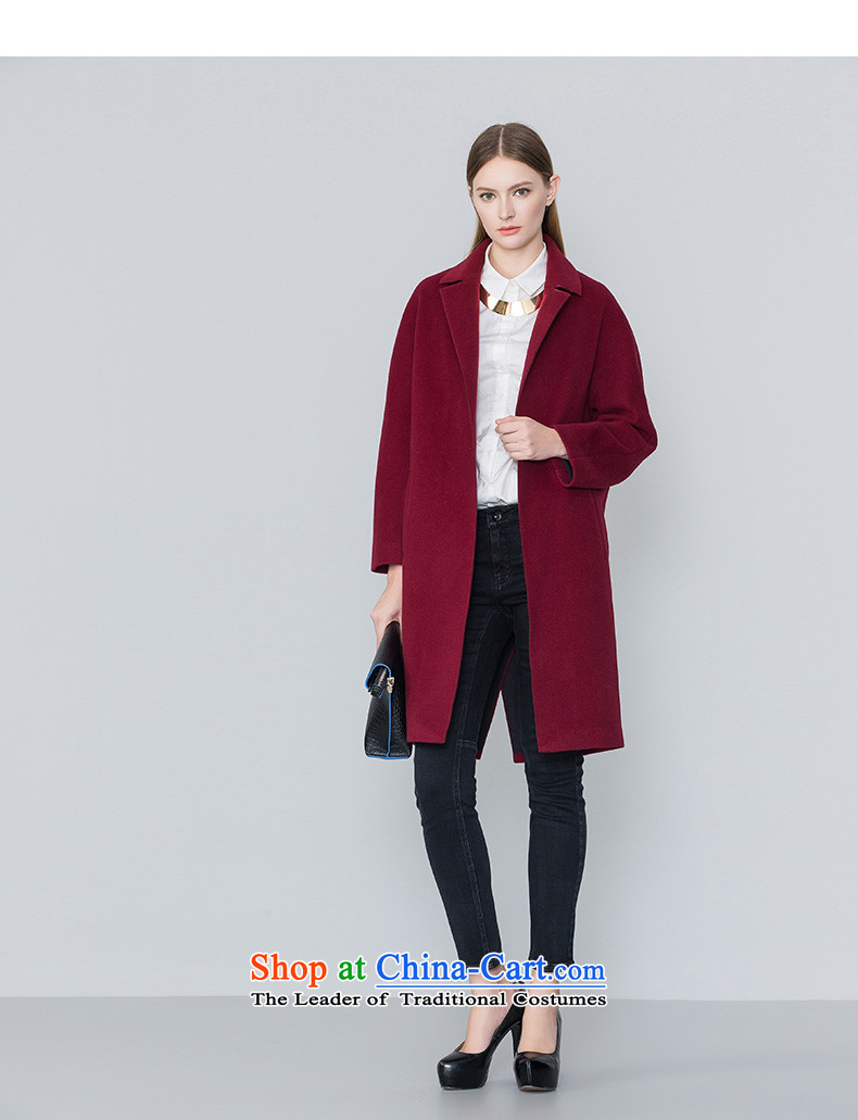 The Advisory Committee's winter 2015 INSUN new products in wine red fashion business long coats of $ 95680153? female jacket wine red 38 pictures, prices, brand platters! The elections are supplied in the national character of distribution, so action, buy now enjoy more preferential! As soon as possible.